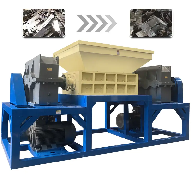 2024 Trend Produkt Shredding-Zubehör Metall Shredder-Maschine für Kupferkabel Metall Autoschrottausrüstung