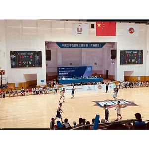 Basketbol salonu puanı LED ekran basketbol çetele LED ekran spor salonu veya spor salonu için gerçek zamanlı oyun puanı ve saat - Product Image 1