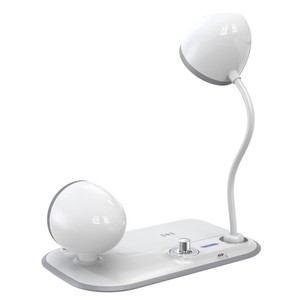 LAIMODA Customized Wireless Charger 3 in 1 <strong>Lamp</strong> Wireless Charger Magnetic Multi Functional Audio Clock With Display Screen - Product Image 5