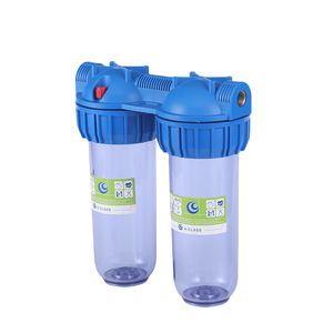 クリア水フィルターハウジング1/2 "、<span class=keywords><strong>3</strong></span>/<span class=keywords><strong>4</strong></span>" ダブル水フィルターホーム水フィルター