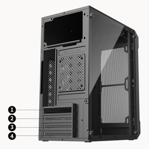 I3 7100เกมแบบเต็มรูปแบบราคาถูกชุดคอมพิวเตอร์ตั้งโต๊ะอุปกรณ์สร้างไว้ล่วงหน้าคอมพิวเตอร์เกมพีซีแบบกำหนดเอง - Product Image 3