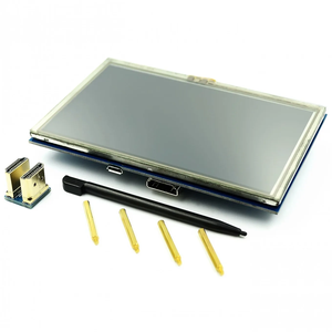 7 Zoll kompatibler 800x480 1024x600 USB kapazitiver Touchscreen 7,0 "LCD-LED-Anzeige modul für Raspberry Pi 3B/4B Raspbian