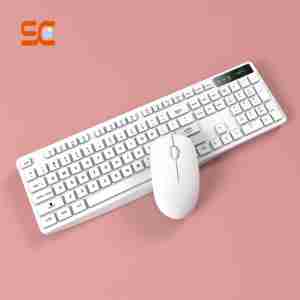 2022 Wireless <strong>Keyboard</strong> <strong>Mouse</strong> White Color - Product Image 4