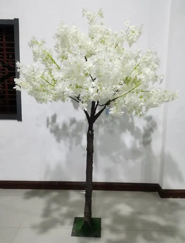 7FT Ivory Sakura Tree Artificial flower wedding Cherry Blossom Trees For Wedding Decoration