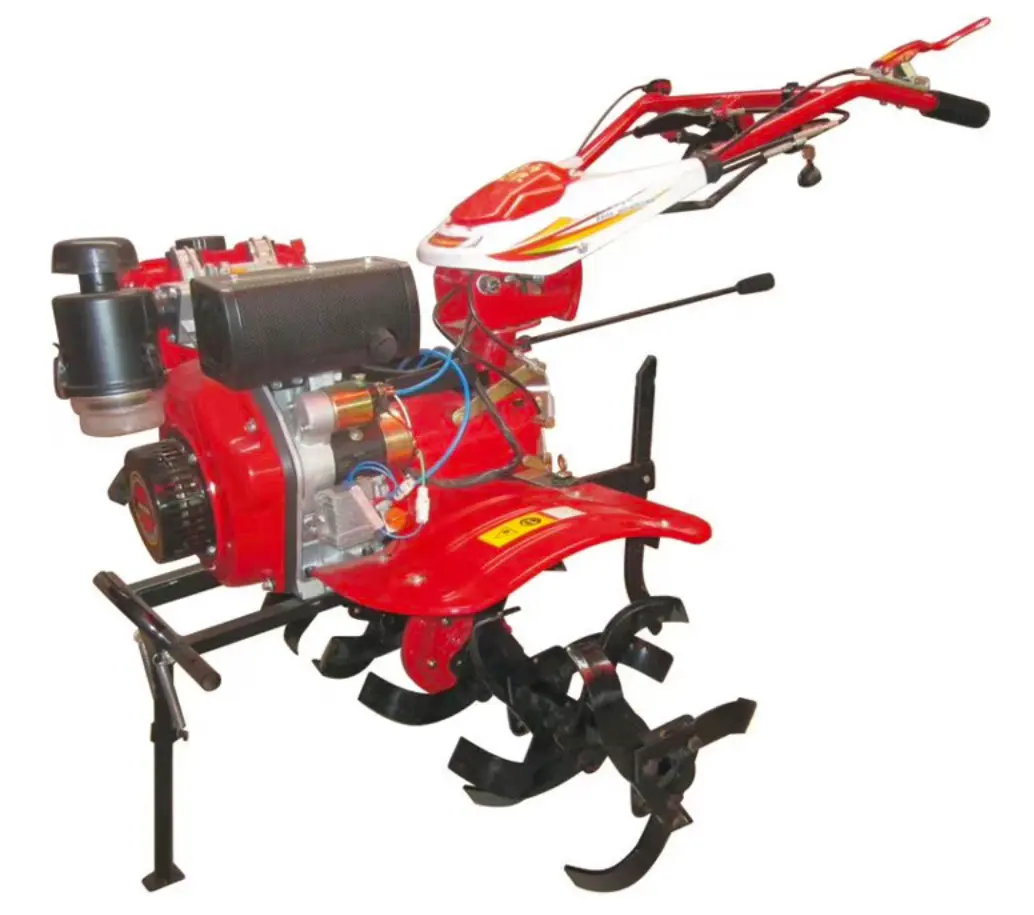 Machine agricole mini puissance motoculteur diesel tracteur motoculteur