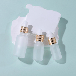 <strong>Empty</strong> Cuticle Oil Body Oil Container <strong>5ml</strong> <strong>10ml</strong> 15ml <strong>20ml</strong> <strong>30ml</strong> 50ml 100ml Frosted Glass Serum Dropper <strong>Bottle</strong> With Golden Sand Top - Product Image 5