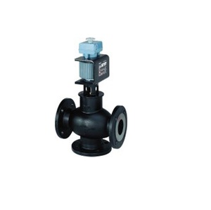 MXF461.65-50วาล์วควบคุมแม่เหล็กผสม/2พอร์ต,หน้าแปลน,PN16, DN65,Kvs 50, AC / DC 24 V, DC 0/2...10 V / 4...20 MA - Product Image 1