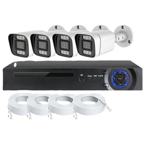 IP66防水圆顶子弹彩色闭路电视Poe Ip摄像系统8MP全套4ch Poe Nvr 48v手机远程视图 - Product Image 3