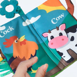 หนังสือผ้าสำหรับเด็กหนังสือผ้าสำหรับเรียนรู้ปฐมวัยหนังสือผ้าสำหรับเด็ก - Product Image 3
