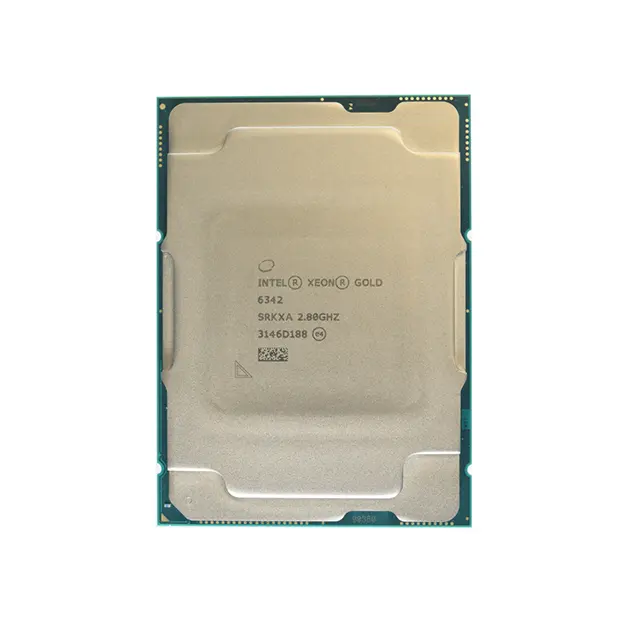 Xeon Gold 6354 6330 6338 CPU 6342 36M 캐시 2.80 Ghz 인텔 6TB 10 Nm 24 코어 프로세서 서버 Cpu