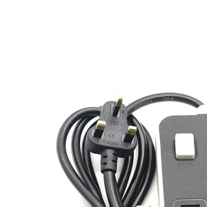Enchufe multifuncional de alta calidad para el hogar con USB, enchufe multifunción para el Reino Unido y La UE, orificio múltiple con enchufes de bloque de terminales de interruptor - Product Image 4