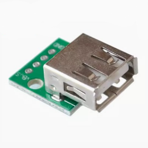 USB 2.0ブレイクアウトボード、USB-DIPアダプター2.54mmブレイクアウトボード4ピンボードUSBタイプAブレイクアウトボード - Product Image 2