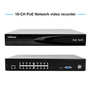 SriHome 16CH5MPセキュリティカメラシステム屋外ホームPoeNvrキットCctvIpカメラ監視セキュリティカメラシステム - Product Image 5