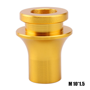 Evrensel çoklu renkli alüminyum vites topuzu Boot tutucu adaptör M10 * 1.5 manuel vites