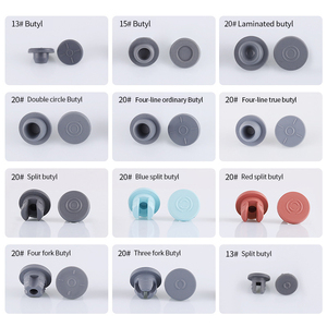 ホットセール2ml 3ml 5ml 6ml 7ml 8ml 9ml 10ml 15ml 20mlフリップトップはゴム製ストッパー付き - Product Image 6