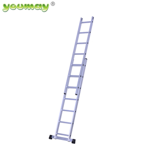 Escalera de aluminio multifunción EN131 Escalera de plataforma de 7 escalones Escalera de andamio - Product Image 4