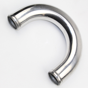 L: 300 มม. OD 102 มม. อลูมิเนียม T-urbo ท่ออินเตอร์คูลเลอร์ท่อตรง - Product Image 2
