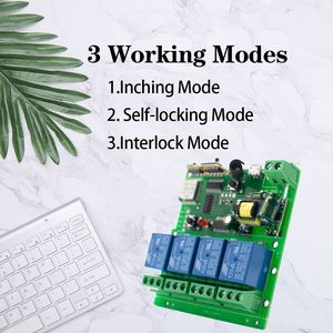 Telecomando universale Senza Fili Regolatore di WiFi Modulo Relè eWeLink APP Ricevitore per Schermi di Proiezione Elettrico Tende Porta Del Garage - Product Image 5