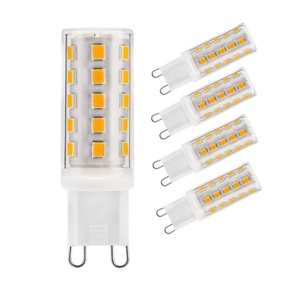 หลอดไฟ LED แบบไม่มีการสั่นไหวใน G9 AC DC 24V หลอดไฟ LED ทรงข้าวโพด G9หรี่แสงได้สำหรับโคมไฟที่อยู่อาศัย - Product Image 1