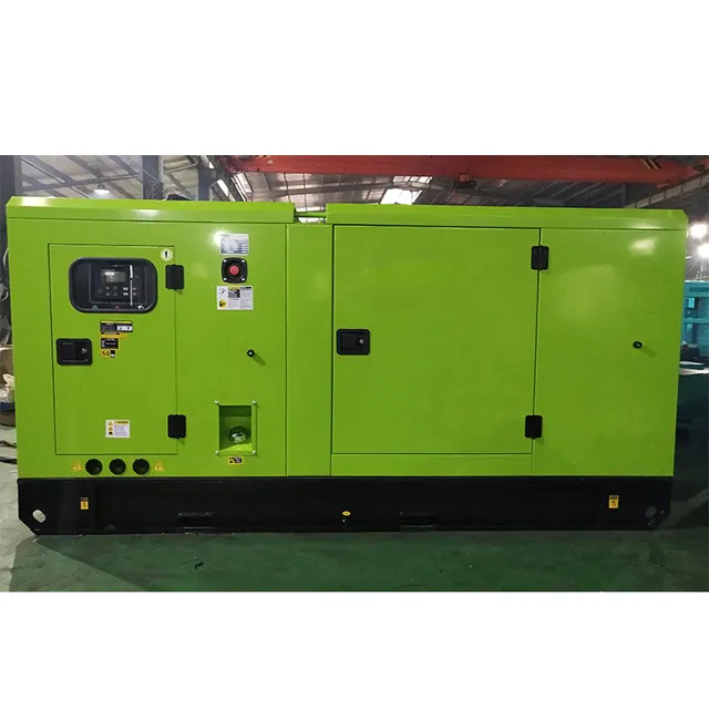 Generador silencioso de 60 kW, electrogene 75 Kva, generador diésel con motor de USA para construcción