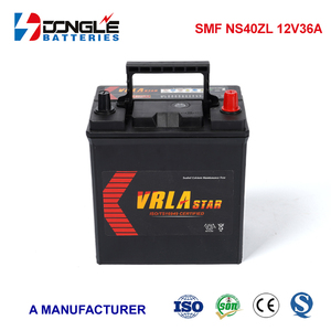 高品质12V 36Ah冷启动功能船汽车卡车铅酸SMF汽车电池 - Product Image 2