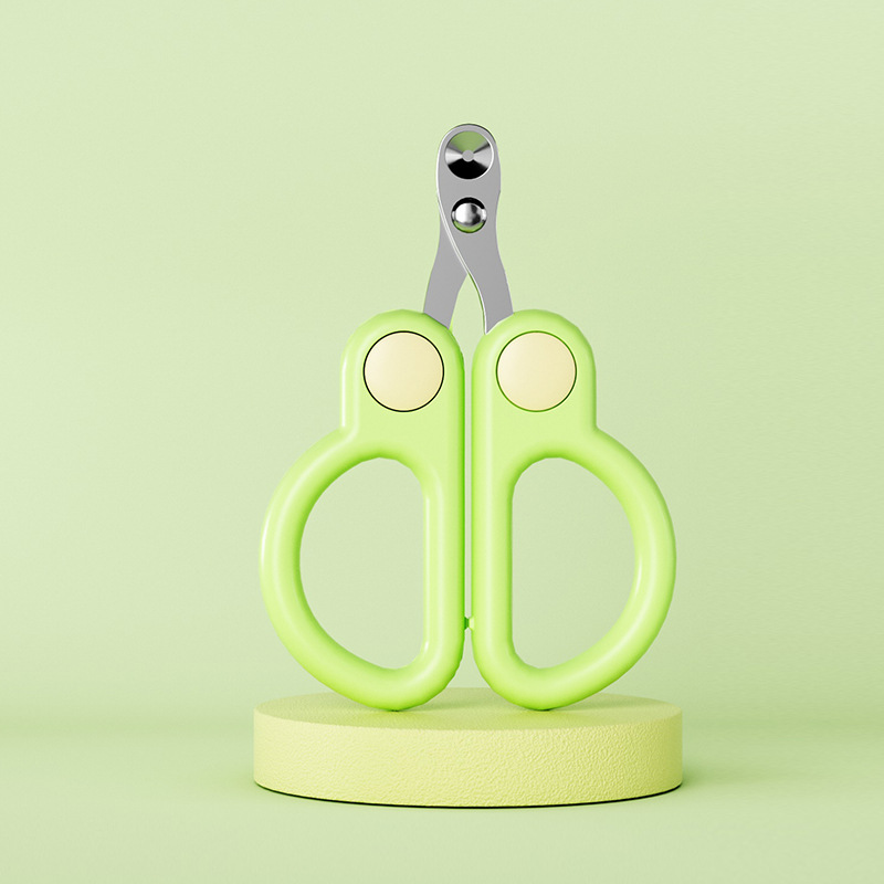 Ciseaux aveugles Petit Lapin - Vert