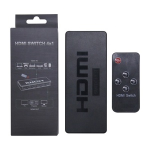 4K30HZ Support HDTV Four-in-One-Out Video <strong>Switcher</strong> TV Set-Top Box HDTV Video <strong>Switcher</strong> <strong>4</strong> <strong>Input</strong> <strong>1</strong> Video Splitters Converters
