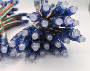 <strong>RGB</strong> <strong>Color</strong> Digital <strong>LED</strong> <strong>Pixel</strong> Light 12mm <strong>Full</strong> <strong>Color</strong> <strong>Pixel</strong> <strong>LED</strong> Christmas Decorations Lights 3V Input IP68 Waterproof - Product Image 4