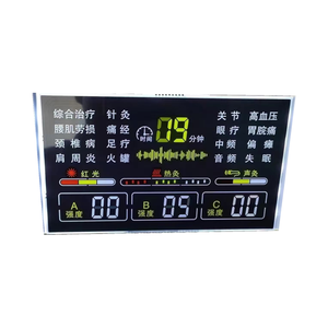 Benutzer definiertes Segment LCD-Anzeige TN HTN FSTN LCD Monochrom Segment LCD-Modul - Product Image 1