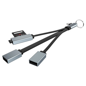 4 in 1 Type-C <strong>to</strong> <strong>USB</strong> HUB Card Reader Type C Cable for SD/MMC/TF Card Multi <strong>USB</strong> Charger Cable for Android 5.0 Window Mac OS X - Product Image 3