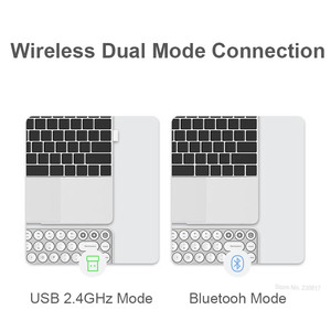 MIIIW Dual-mode <strong>Keyboard</strong> 85 <strong>Keys</strong> Multi-system Switching <strong>Wireless</strong> Universal <strong>Keyboard</strong> - Product Image 3