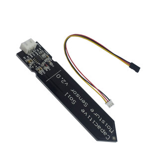 Arduino水分検出ガーデン散水DIY用の容量性土壌水分センサー耐食性 - Product Image 2