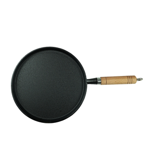 Fast Delivery Pre-Seasoned Custom Round Cast Iron <strong>Skillet</strong> Frying Pan for Pancakes - Product Image 4