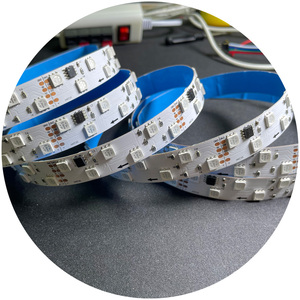 <strong>SPI</strong> 16703 15mm PCB Digital Magic Dream Color Change DC24V Flexible RGBIC <strong>Programming</strong> Ws2812 Led Strip for 2020 Silicone Tube - Product Image 1