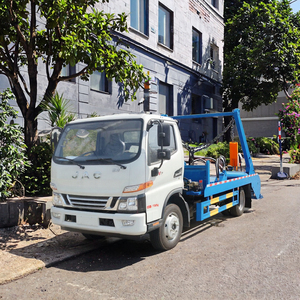 <strong>Dong</strong>/Feng Top Brand 4X2 Diesel Compactor Garbage Truck Manual Transmission Engine Pump Gearbox Rear Loader for Waste Used Motor - Product Image 3