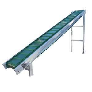 Gonna in PVC verde nastro trasportatore di gomma fabbrica di carico personalizzato scarico grande angolo di inclinazione nastro trasportatore - Product Image 5