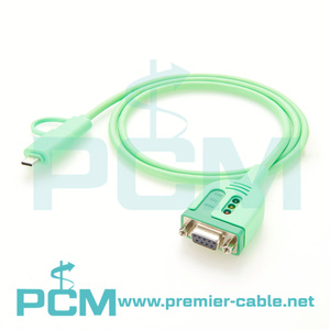 RS232 USB to DB9 Female Serial Communication Cable for PLC <strong>Programming</strong> Double Ended USB-<strong>C</strong> USB-<strong>A</strong>, USB <strong>C</strong> RS232 Cable, USB to RS232 - Product Image 5
