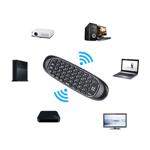 C120 <strong>All</strong> in One 2.4G air Mouse Rechargeable Wireless <strong>Remote</strong> Control Keyboard for Android TV Box Computer Russian English Version - Product Image 6