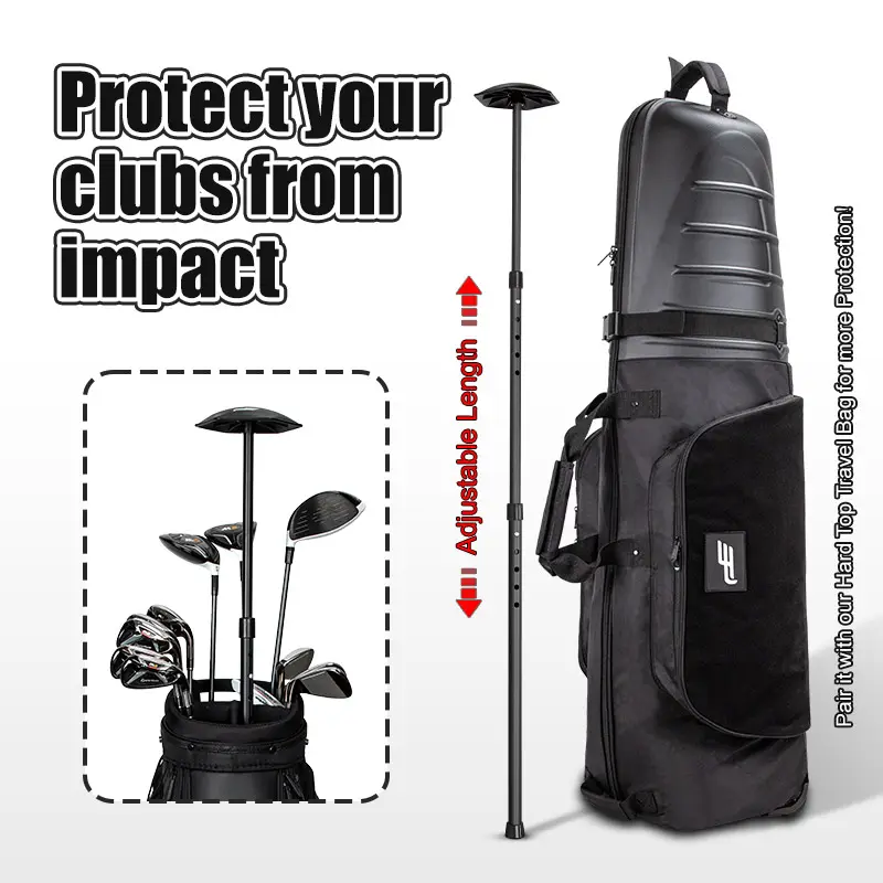 Chơi đại bàng có thể điều chỉnh Golf Travel Bag hỗ trợ Rod phù hợp với tất cả các Golf Travel Túi bảo vệ của bạn Câu lạc bộ trong quá trình truyền