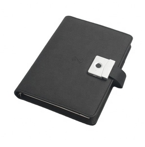 Cargador inalámbrico con logotipo personalizado, bloqueo de huella digital para negocios, Bloc de notas, conjunto de agenda, regalo, power bank, notebook - Product Image 1