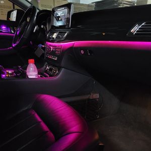 A-pillar kum saati Tweeter 12 renkler Mercedes Benz <span class=keywords><strong>CLS</strong></span>/GLE/Mercedes/GL/ML sınıfı W218/W166/W292 için iç ortam ışığı kiti açtı