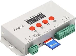 K-1000C UCS2904RGBW GS8208 SK6812RGBW WS2811 DMX светодиодный контроллер 1536 пикселей DC5-24V адресуемые программируемые диммеры - Product Image 6