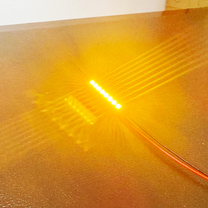 สัญญาณไฟเลี้ยวสีเหลืองขนาดเล็กสำหรับรถจักรยานยนต์ PCB และ PCBA สากล12V" - Product Image 4