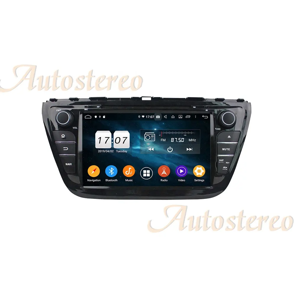 Für Suzuki S-Cross SX4 2014-2017 Android 10.0 4 64G Autoradio GPS-Navigations einheit Auto Stereo Radio Recorder Multimedia Player