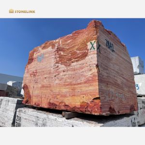 Stonelink Factory Cut to Size 1.8/2/3 CM Natural Red Travertine Big Slabs for Wall Floor Tiles and Countertop - Product Image 4