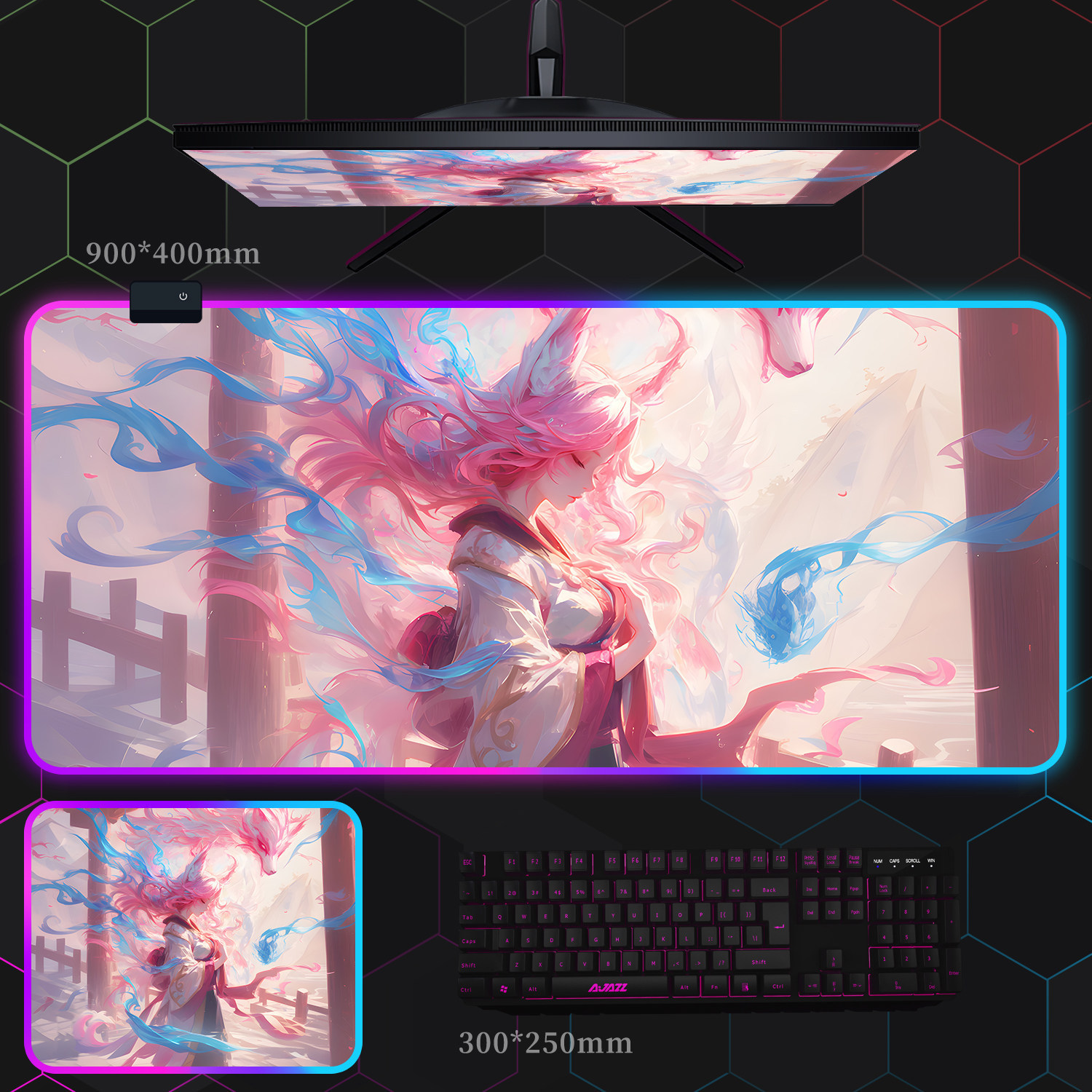 Pink soul lotus - 3006004mm - color box packaging