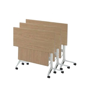 热销会议会议桌设计可调式折叠桌电脑培训桌 - Product Image 4