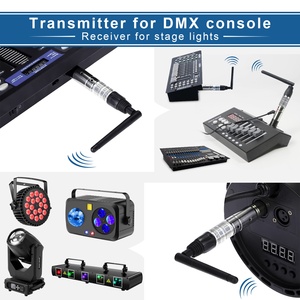 Trasmettitore/ricevitore Wireless 2.4G DMX 512 per Controller di illuminazione scenica Dj - Product Image 3