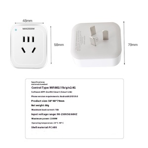 WiFiスマートソケットサポート<span class=keywords><strong>Tmall</strong></span> Genie & HomeKitモダンデザインアパート用スクエア天井タイル形状
