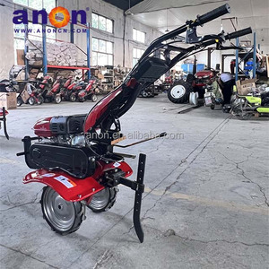 ANON多機能ガーデン農業7HP8HPミニ耕うん機ガソリンディーゼルトラクターロータリー耕うん機耕運機価格